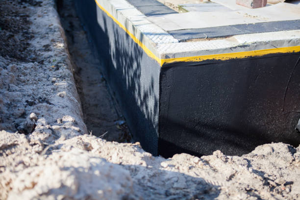 Professional Waterproofing technician working in Bridgeport, PA